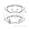 Bremse auf Lagerpads Set für Buick